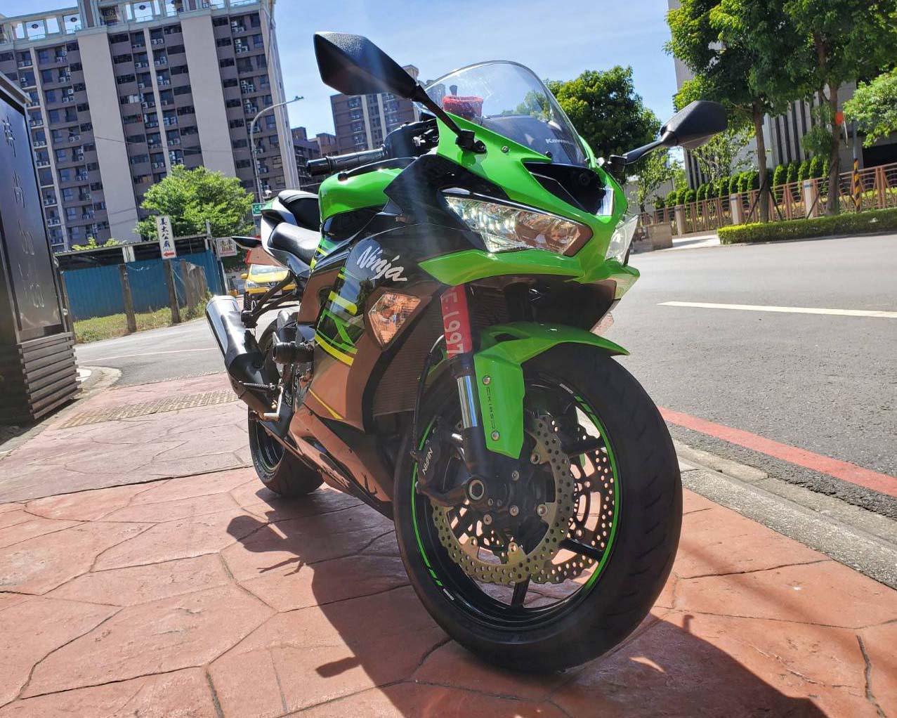 KAWASAKI 19年 ZX6R ZX636 ABS 公司車保固中